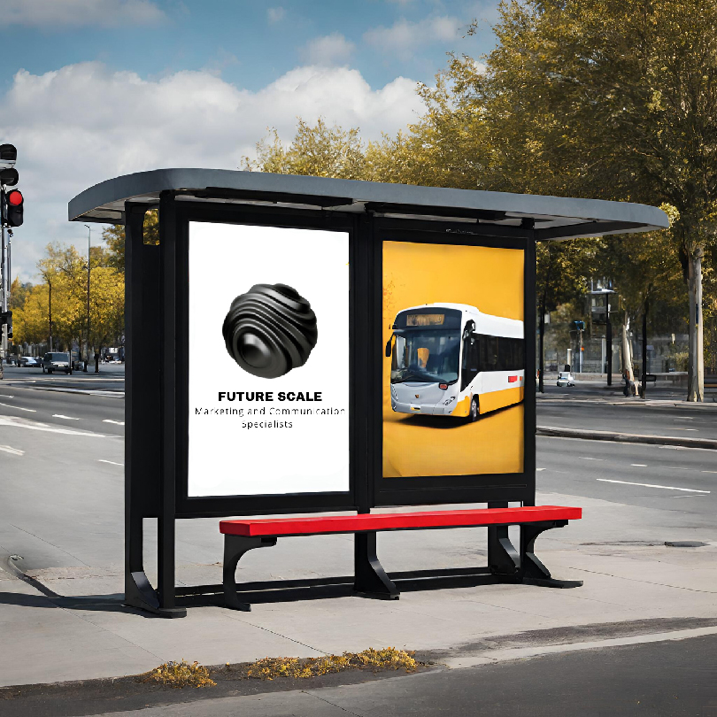 Billboard demostrating Traditional to Digital Marketing in the Era of AI