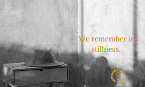 Copy of We remember in stillness. (Facebook Post)
